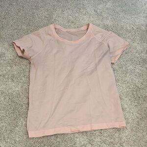 Light Pink Women's Short Sleeve Performance Top